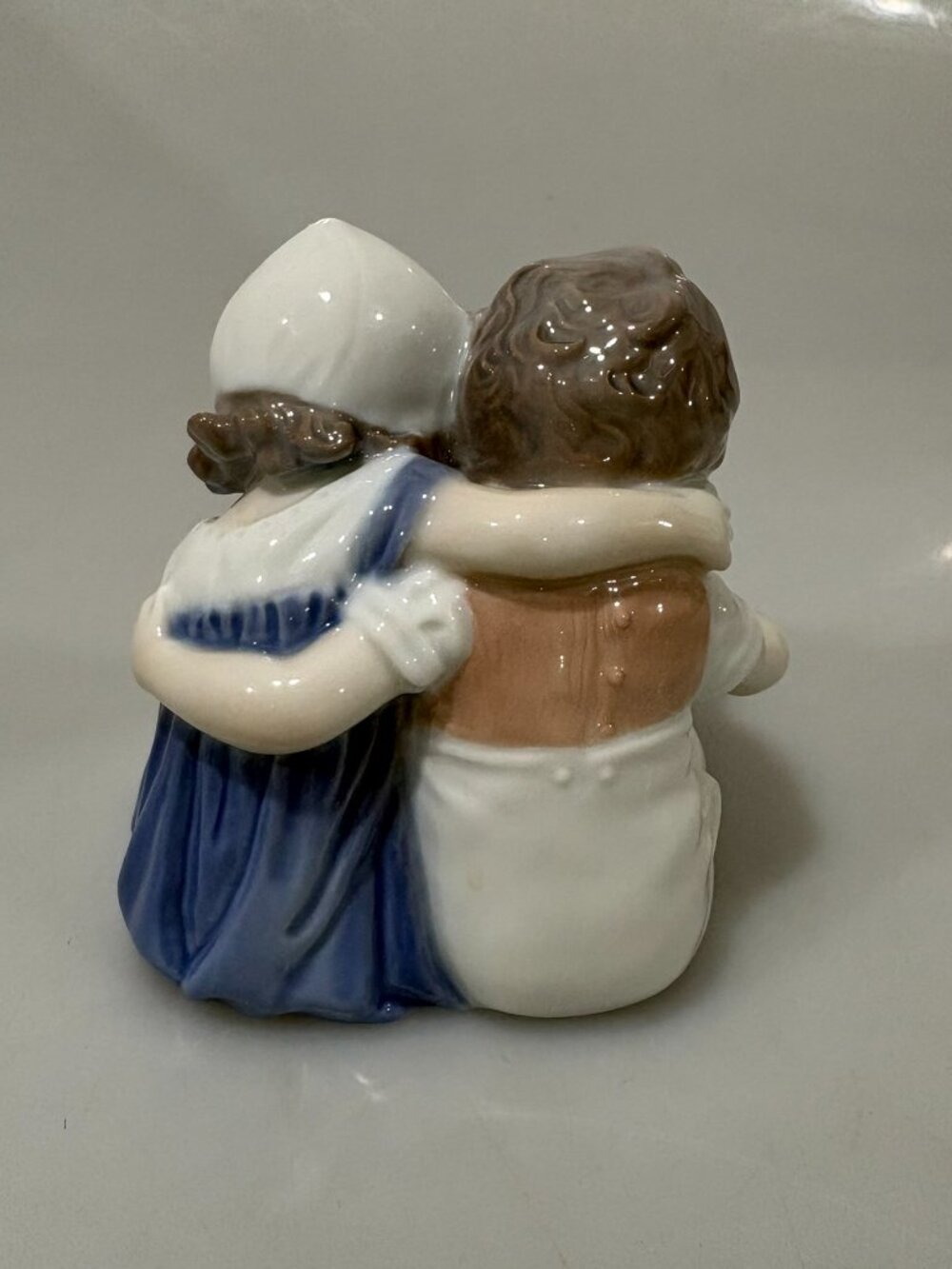 Bing & Grondahl 1567 Children Reading Book Porcelain Figurine Vintage Denmark - Picture 3 of 6